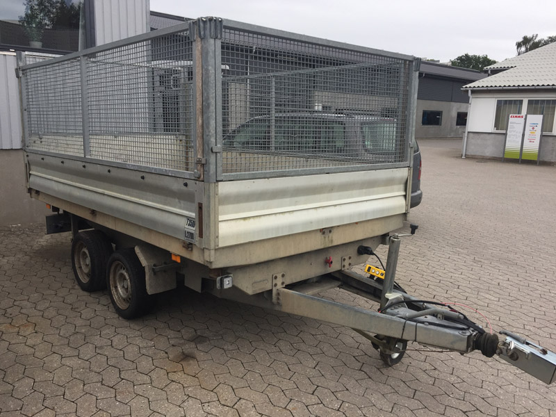 Lej en tip trailer